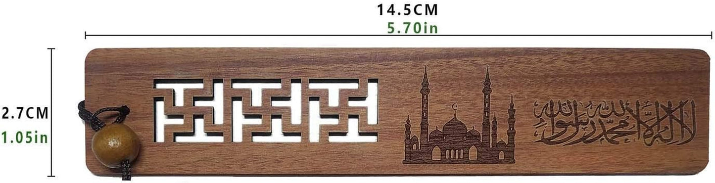 Muslim Gifts Wooden Quran Bookmark Islamic Ramadan Gift Eid Mubarak