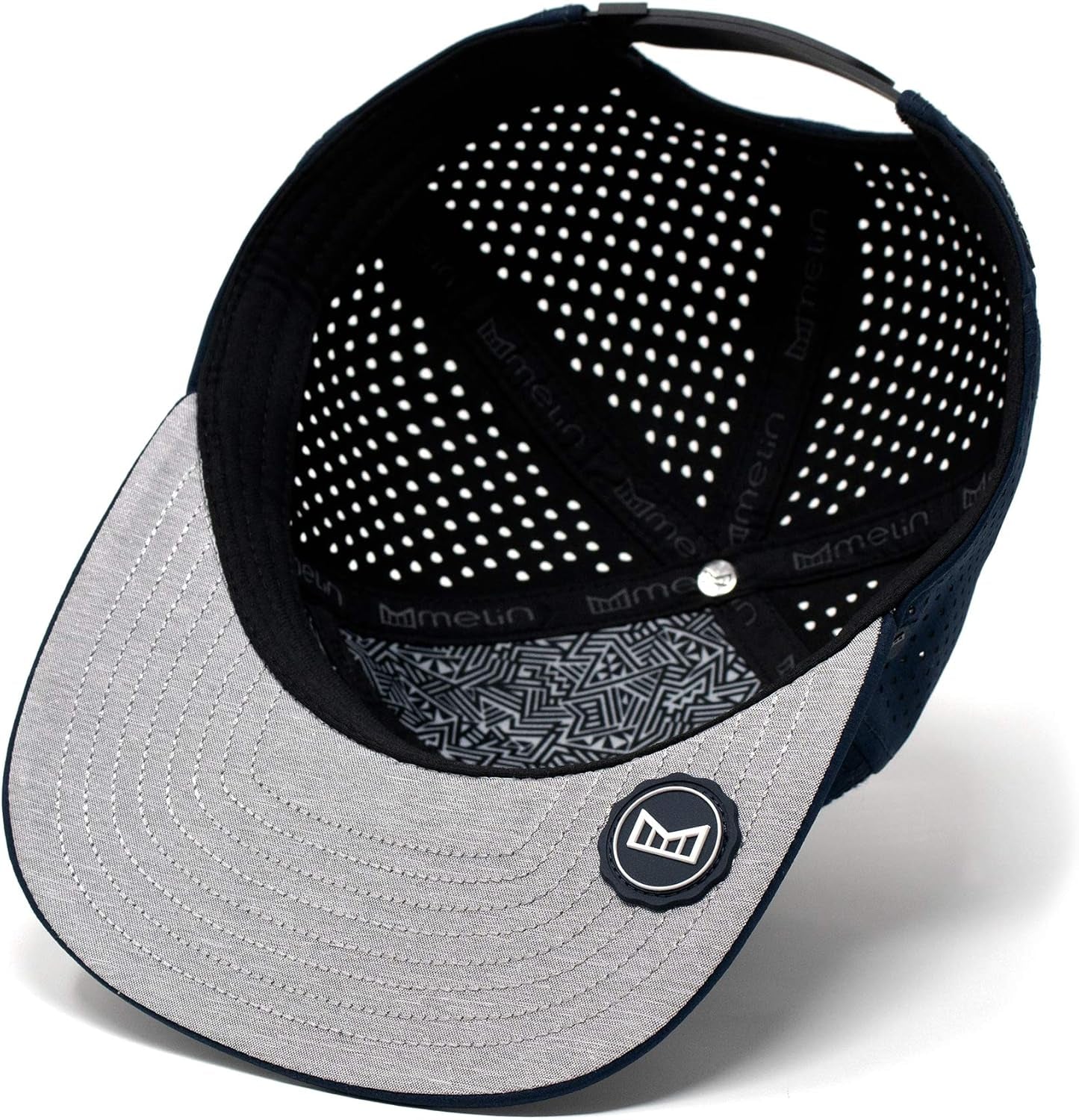 Trenches Icon Hydro, Performance Snapback Hat, Water-Resistant Flat Bill Caps for Men & Women, Golf, Running or Workout