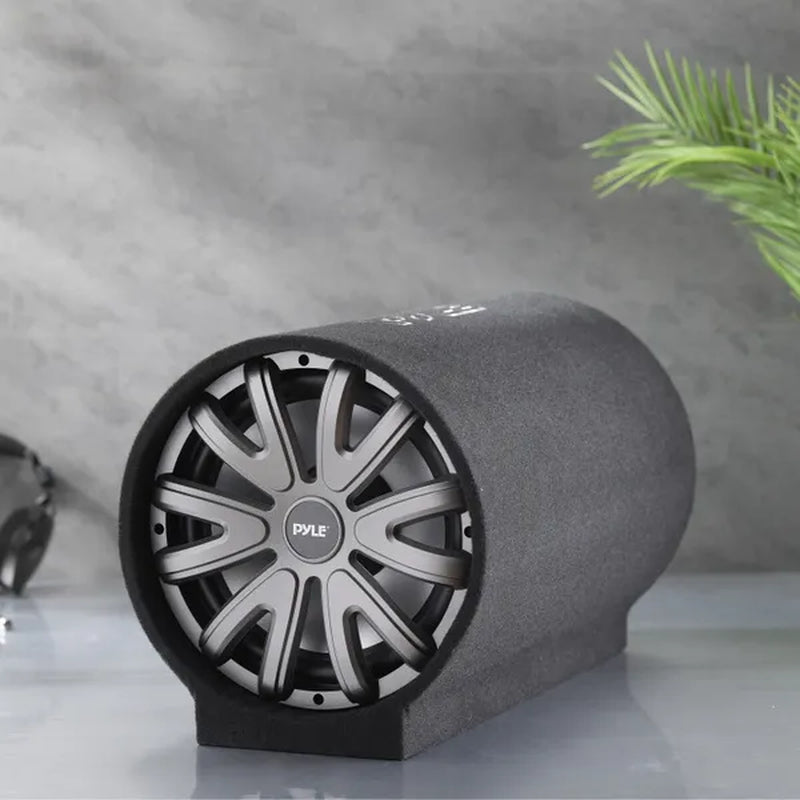 Pyle 12-Inch 600W Enclosed Car Audio Subwoofer Tube Speaker System (Open Box)