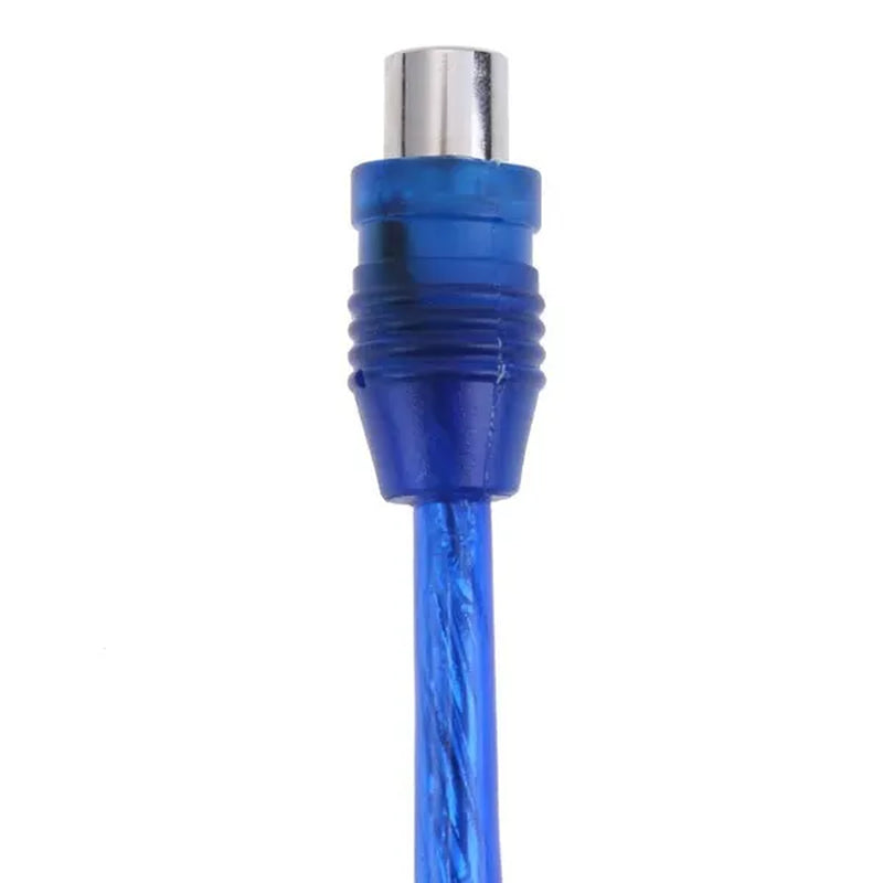 1Pc 30Cm 2 RCA Male to 1 RCA Female Copper Aluminum Cable for Car Audio Plated Coaxial Aux Cable for Laptop TV DVD Amplifier