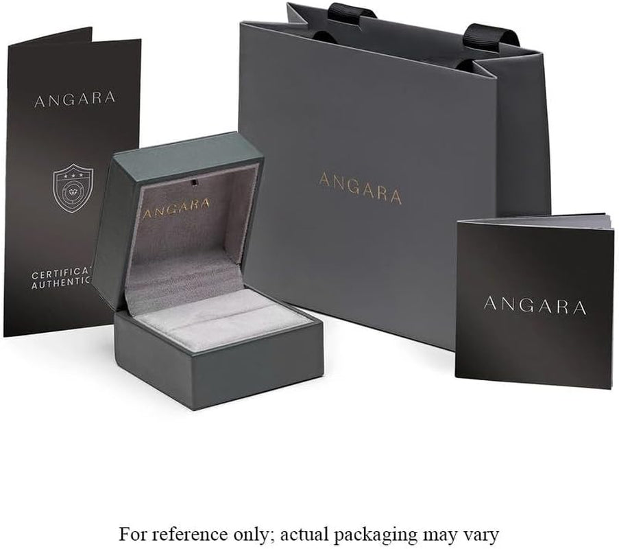 Natural Diamond Infinity Pendant Necklace in Sterling Silver / 14K Solid Gold | April Birthstone, Birthday, Engagement, Anniversary, Wedding Jewelry Gift for Women