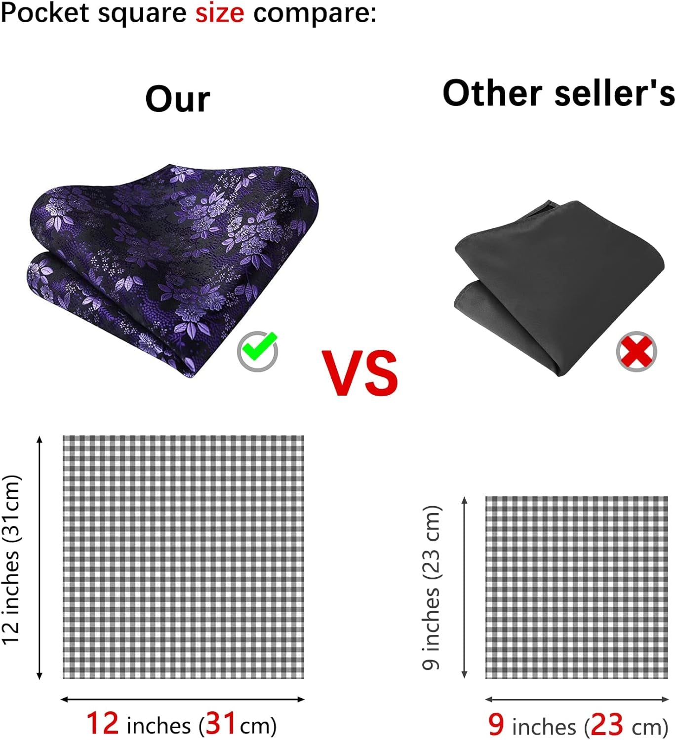 Ties for Men Floral Tie Handkerchief Cufflinks Set Formal Flower Classic Mens Necktie & Pocket Square Wedding