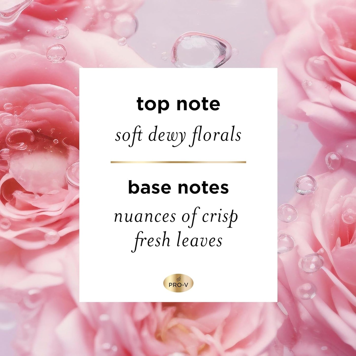 Sulfate Free Rose Water Shampoo, Soothes, Replenishes Hydration, Safe for Color Treated Hair, Nutrient Infused with Vitamin B5 and Antioxidants, Pro-V Blends, 30.0 Oz