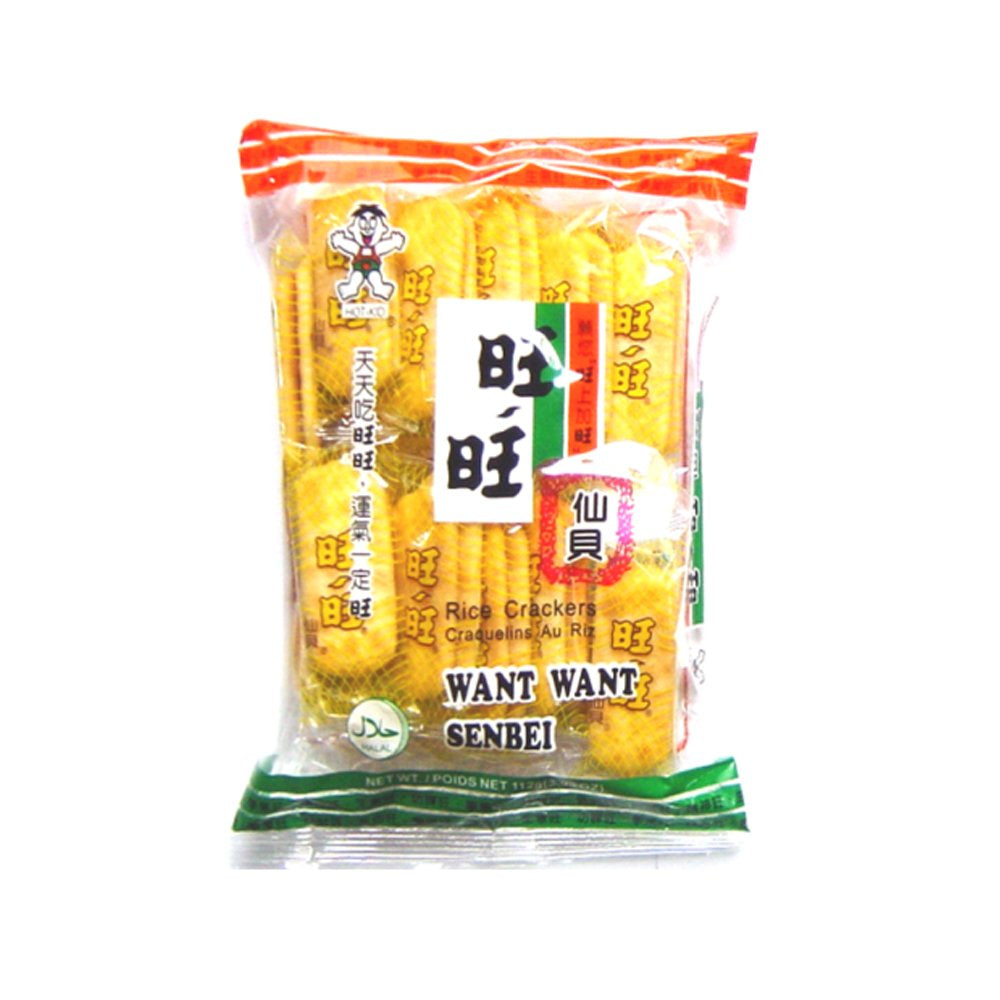 Want-Want Senbei Rice Crackers 92G /3.25 Oz (Pack of 1)