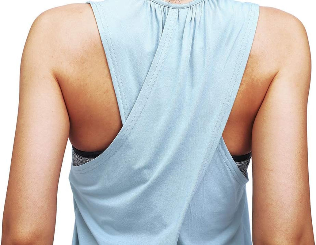 Workout Tops for Women Yoga Athletic Shirts Tank Tops Gym Summer Workout Clothes