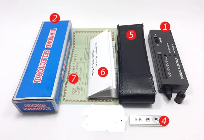 Professional High Accuracy Diamond Tester 2 / 3 Gemstone Gem Selector Jewelry Watcher Tool LED Diamond Indicator Test Pen
