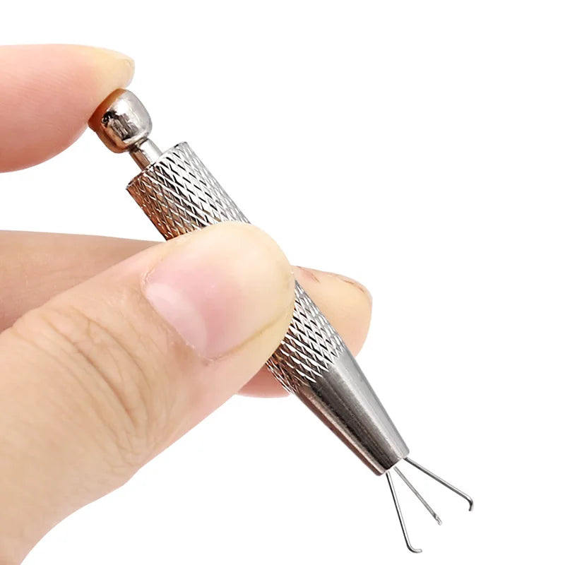 1 PC 3/4 Claws Jewelry Gem Beads Holder Pick-up Tool Diamond Gemstones Stone Prong Holder Tweezers Catcher Grabbers