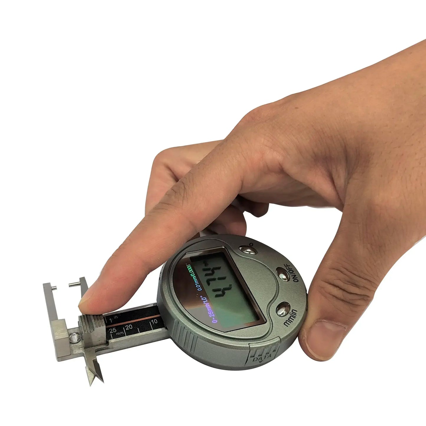 Multi Function Round Digital Gauge Diamond & Gemstone Measuring Thickness Tools High Quality Mini Pocket Caliper 0-25mm 0.01mm