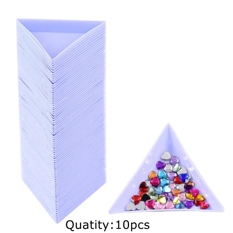 16cm Professional Diamond Tweezers With Scoops Shovels For Jewelry Beads Display Plastic Tray Packaging White Containers