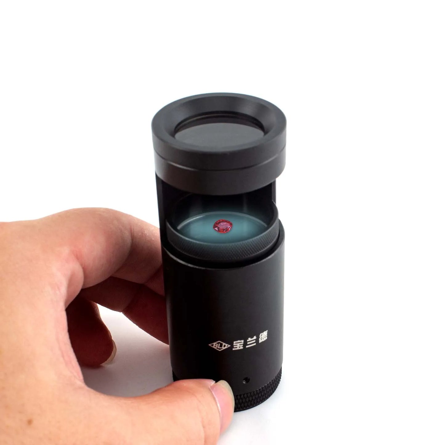 Handheld LED Polariscope for Jewelry Testing | Gemstone Interference Ball Tool for Gemological Analysis and Identifying Gem