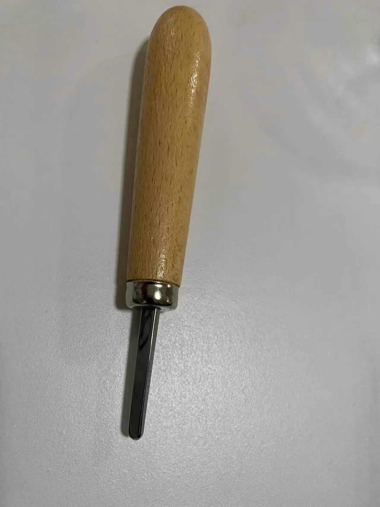 Jewelry Gemstone Setting Tool Hand Tool Pusher for Diamond Bezel Set with Wooden Handle