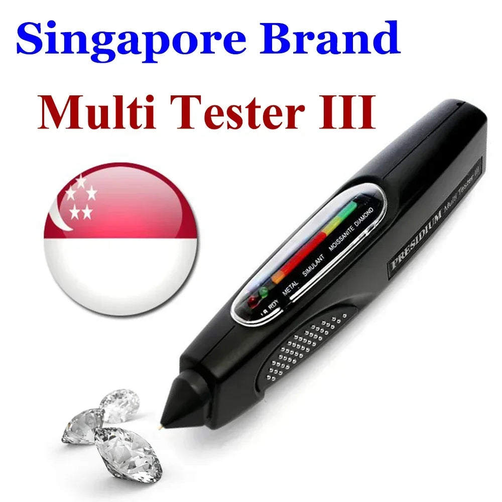 Brand Professional High Accuracy Diamond Tester 2 / 3 Gemstone Gem Selector Jewelry Watcher Tool Led Diamond Indicator Test Pen