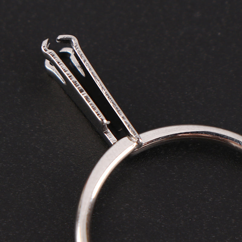 Spring Type Ring Stone Gemstone Diamond Holder Display Ring Diamond Four-Claw Gemstone Claw Meson Holder Jewelry Tool Equipments