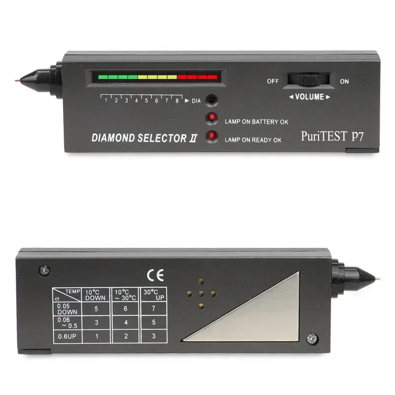Brand Professional High Accuracy Diamond Tester 2 / 3 Gemstone Gem Selector Jewelry Watcher Tool Led Diamond Indicator Test Pen