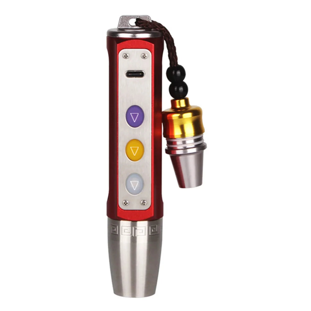 Rechargeable Jade Identification Flashlight 365/395NM LED Torch 3 Light Source Lamp Jewelry Gems Detector UV Light Flashlight