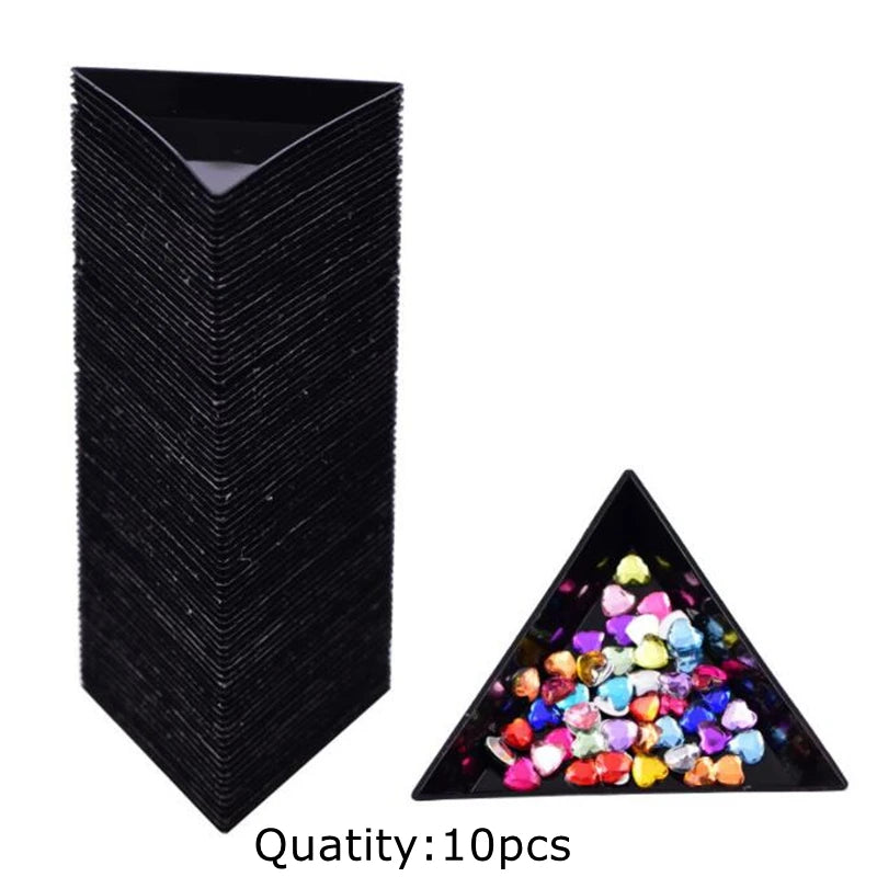 16cm Professional Diamond Tweezers With Scoops Shovels For Jewelry Beads Display Plastic Tray Packaging White Containers
