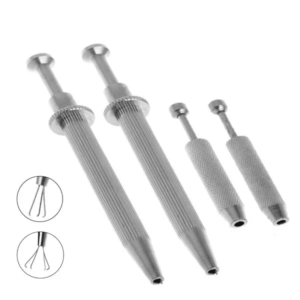 1/4pcs 3/4 Claws Jewelry Gem Beads Holder Pick-up Tool Diamonds Gemstones Stone Prong Holder Tweezers Catcher Grabbers