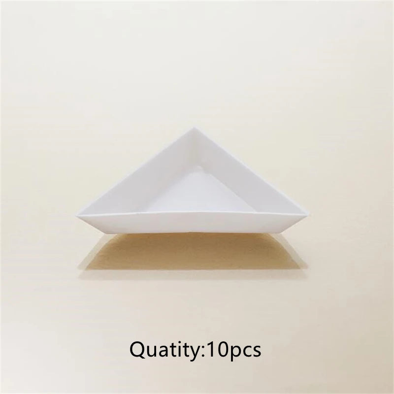 16cm Professional Diamond Tweezers With Scoops Shovels For Jewelry Beads Display Plastic Tray Packaging White Containers