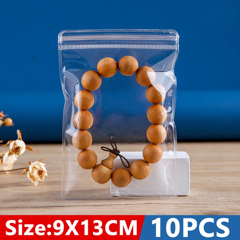 Anti-oxidation Jewelry Storage Bag Desktop Drawer Organizer Transparent Necklace Bracelet Ring Holder Pouch Earring Display Case