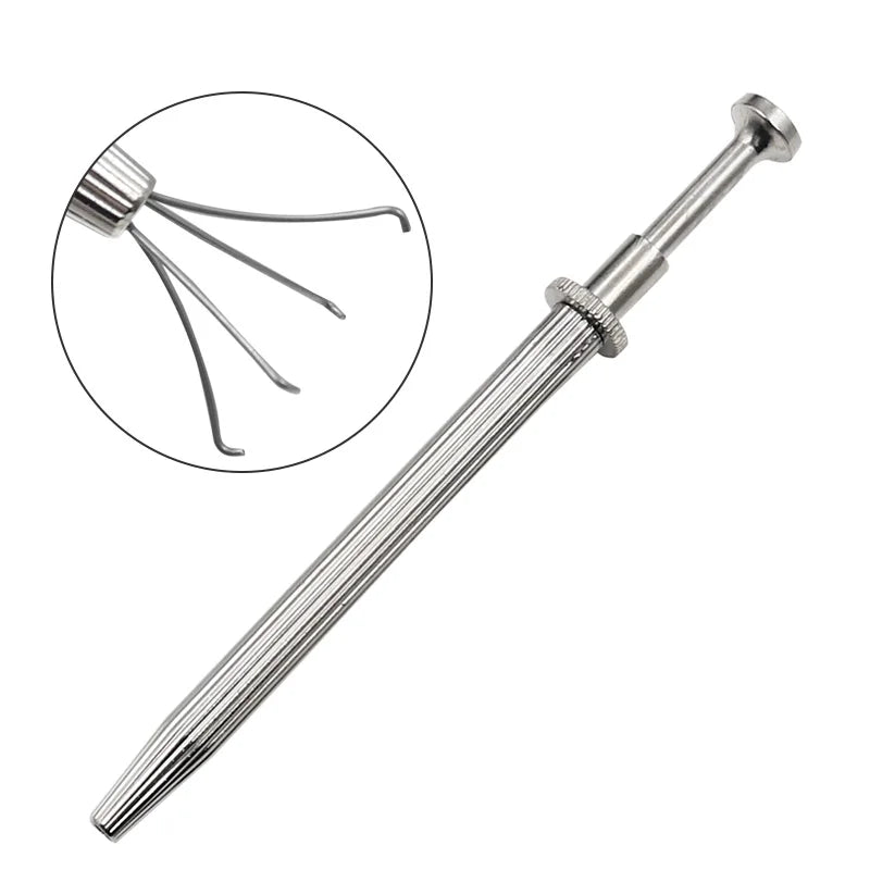 1 PC 3/4 Claws Jewelry Gem Beads Holder Pick-up Tool Diamond Gemstones Stone Prong Holder Tweezers Catcher Grabbers
