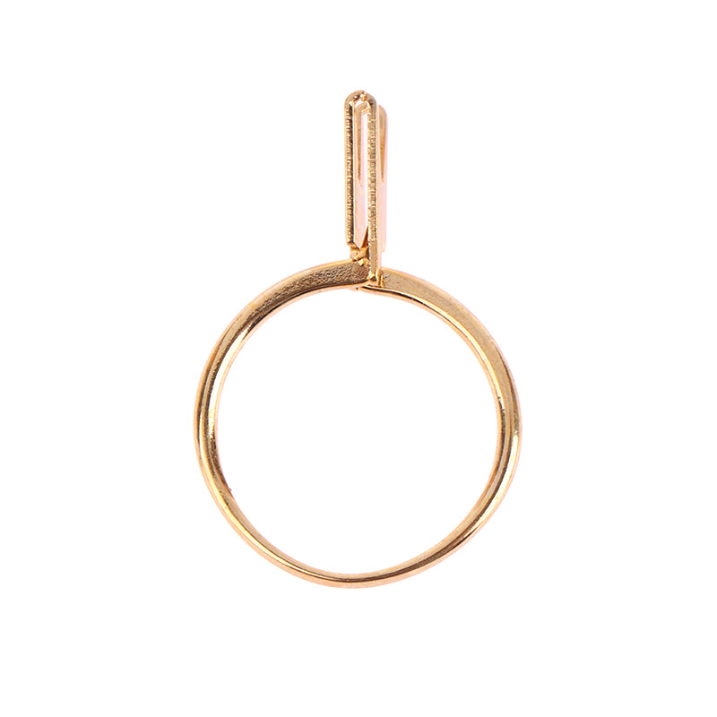 Spring Type Ring Stone Gemstone Diamond Holder Display Ring Diamond Four-Claw Gemstone Claw Meson Holder Jewelry Tool Equipments