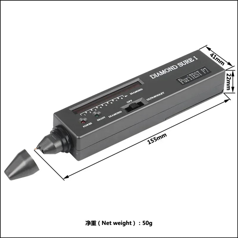 Brand Professional High Accuracy Diamond Tester 2 / 3 Gemstone Gem Selector Jewelry Watcher Tool Led Diamond Indicator Test Pen