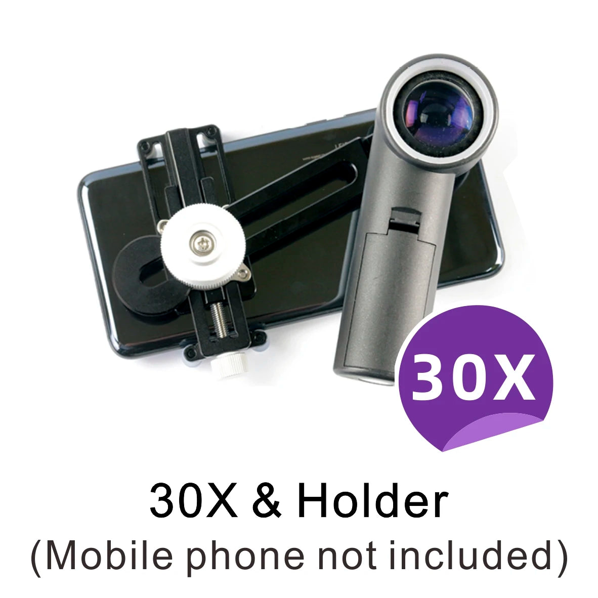 OMS 10X 20X Shadowless LED Handheld Magnifier Achromatic Loupe Antique Diamond Gemstone Jewelry Watch Identification Instruments