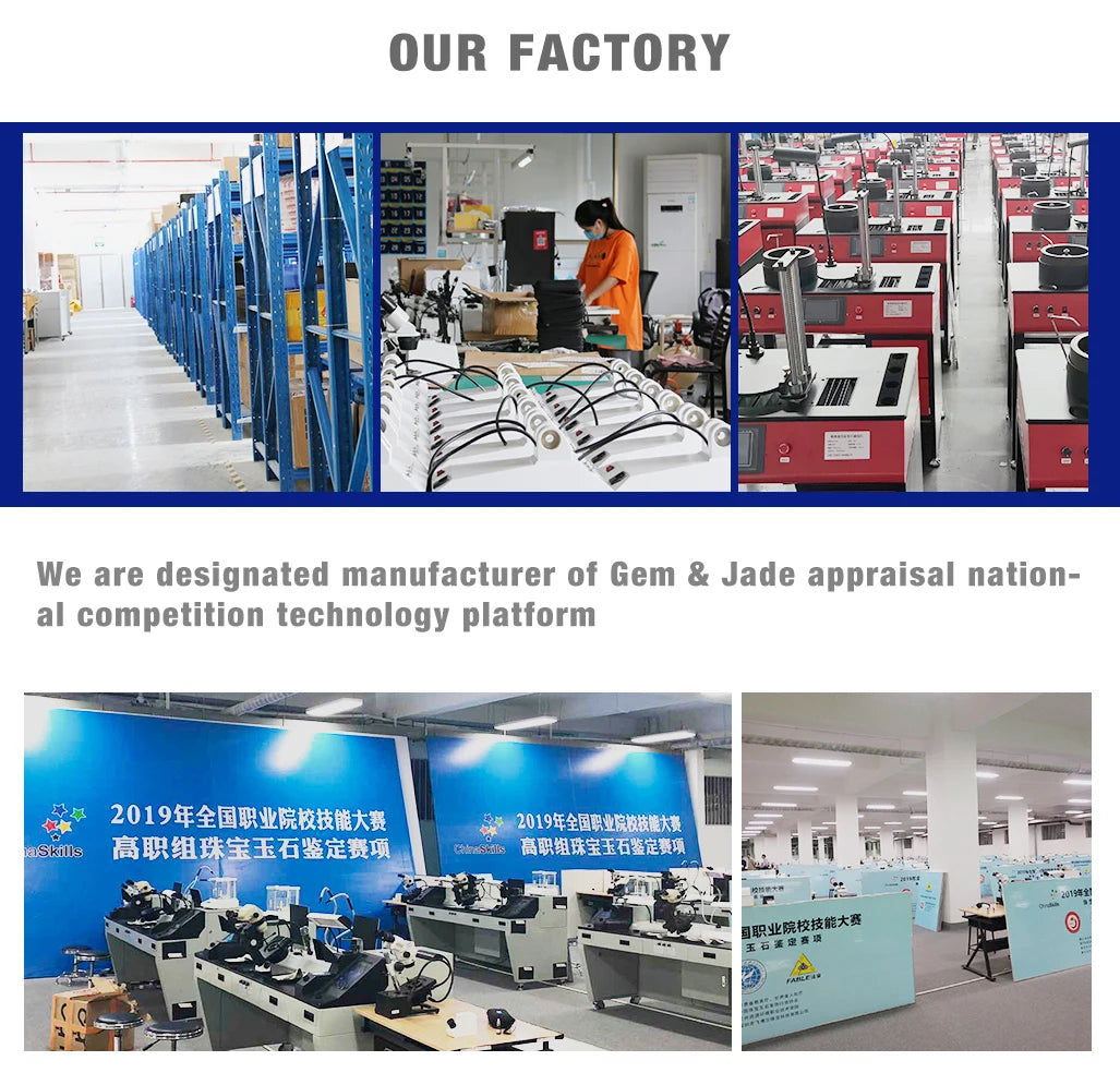 Multi - Functional Fable Stereo Gem Microscope Professional Laboratory Jewelry Identification Tools Microscope