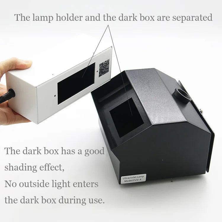 Profession Laboratory Appraisal Gem Diamond And Jewelry Desktop Tester Larger Viewer UV Light Lamp