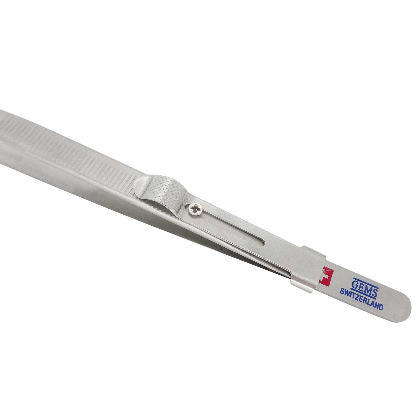 Extra Long Stainless Steel Diamond Curved Tip Tweezers for Stone Gems Rhinestones Acrylic Picking Tool & Making Jewelry Craft