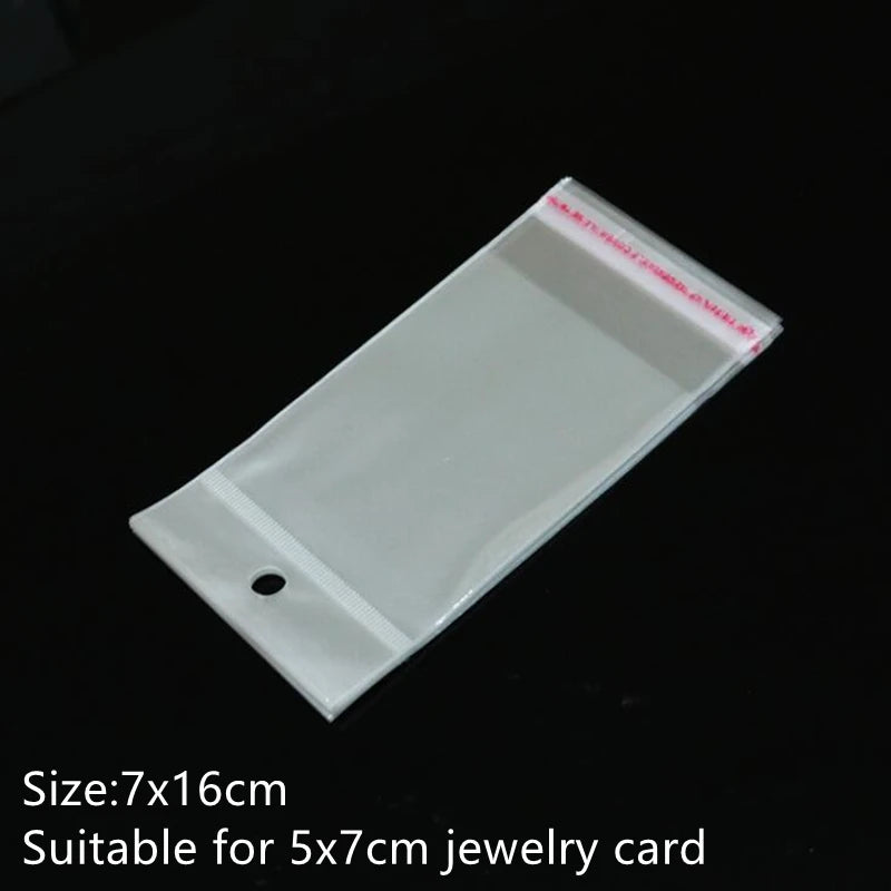 50pcs 5x7cm Marbling Earrings Display Cardboard Self Sealing Pouch For Jewelry Packaging Card Storage Organizer Small Businesses