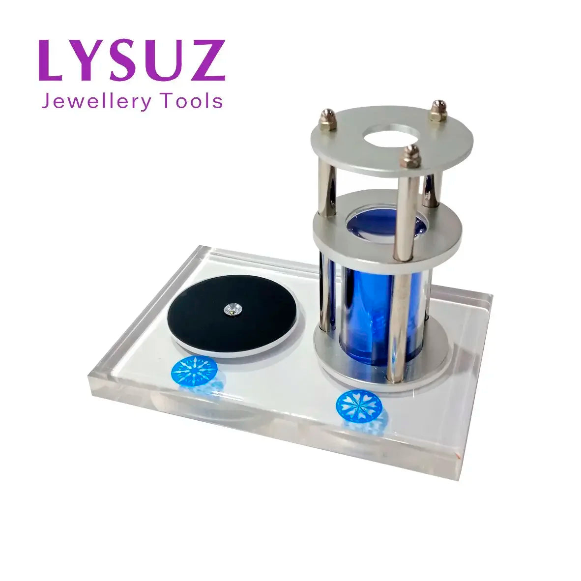 Diamond Cutting Loupe Metal Jewelery Hearts Arrows Scope Viewer Magnifier Gemstone Testing Identification Tools