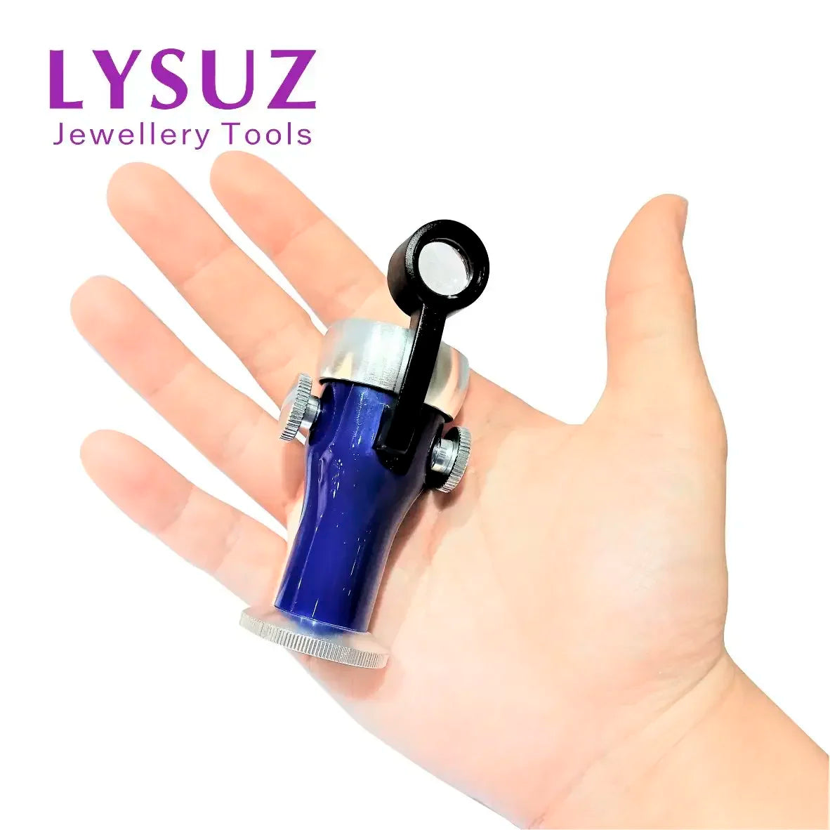 Handheld Diamond Inscription Loupe 20x High Quality Optical Glass Lens Jewelry Magnifier Scope Gemstone Tools Lysuz