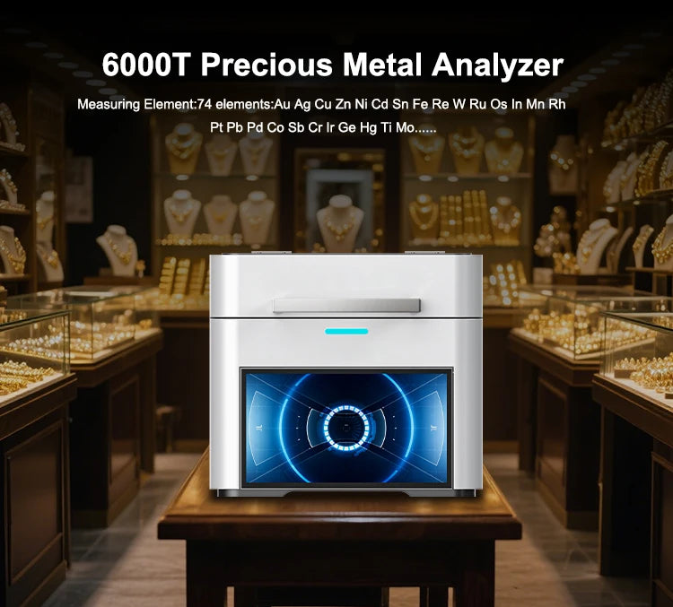 New Gold Tester XRF Gold Testing Machine Precious Metal Analyzer