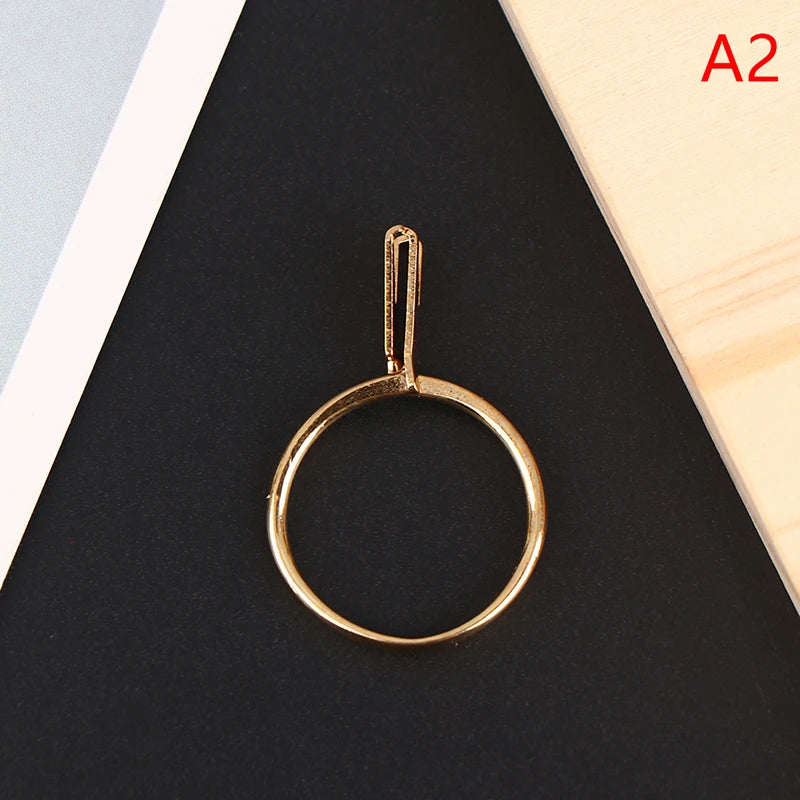 Spring Type Ring Stone Gemstone Diamond Holder Display Ring Diamond Four-Claw Gemstone Claw Meson Holder Jewelry Tool Equipments
