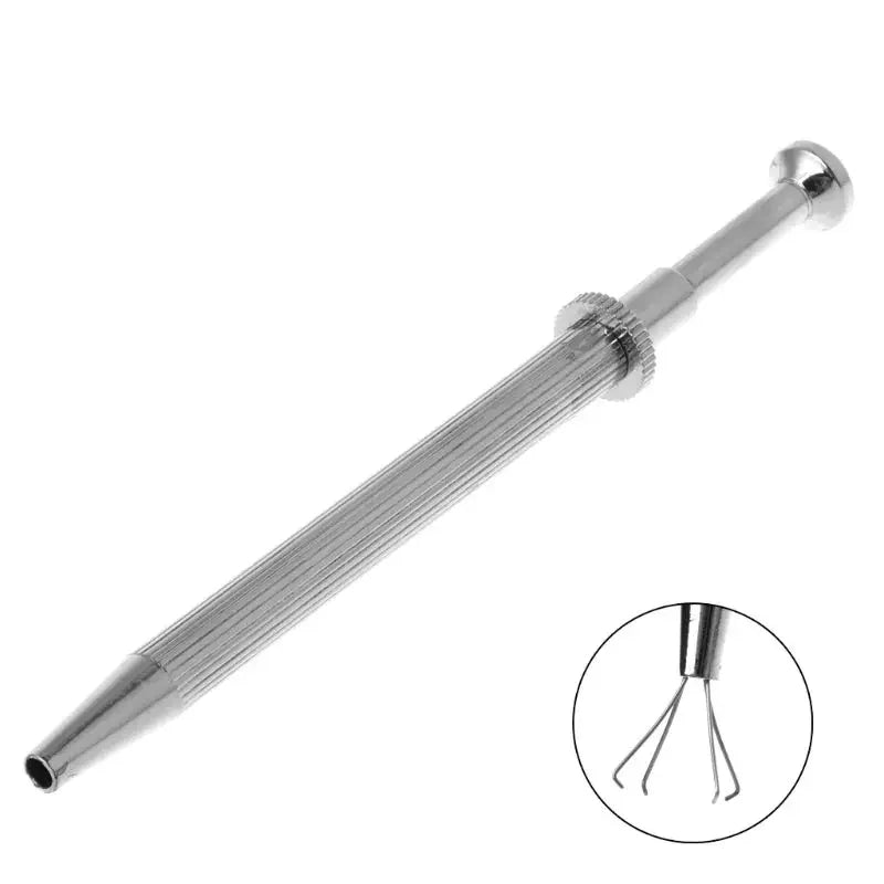 1/4pcs 3/4 Claws Jewelry Gem Beads Holder Pick-up Tool Diamonds Gemstones Stone Prong Holder Tweezers Catcher Grabbers