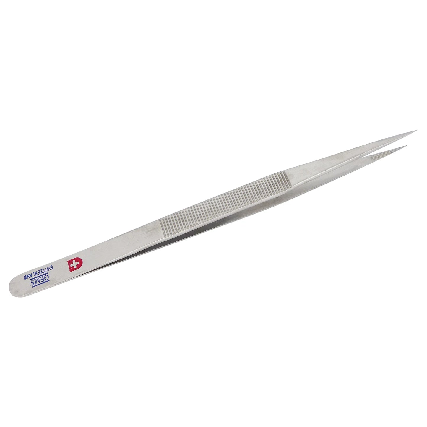 Extra Long Stainless Steel Diamond Curved Tip Tweezers for Stone Gems Rhinestones Acrylic Picking Tool & Making Jewelry Craft