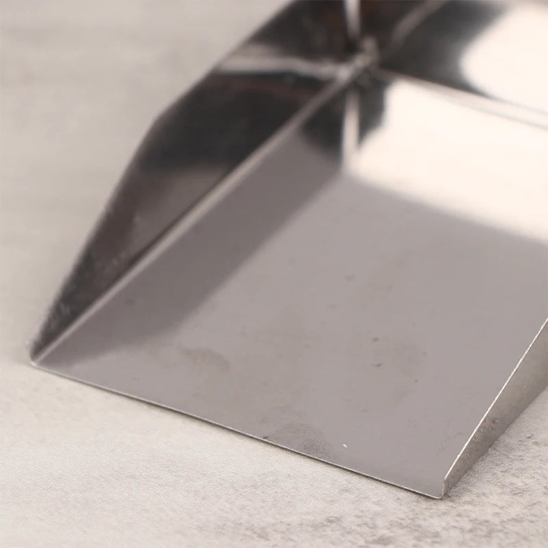 Jewelry Shovel Jewelry Scoop for Pearls Gemstones Diamond Beads Scoop Steel Otolith Shovel Tools with Plate Handle Jewelry Tools