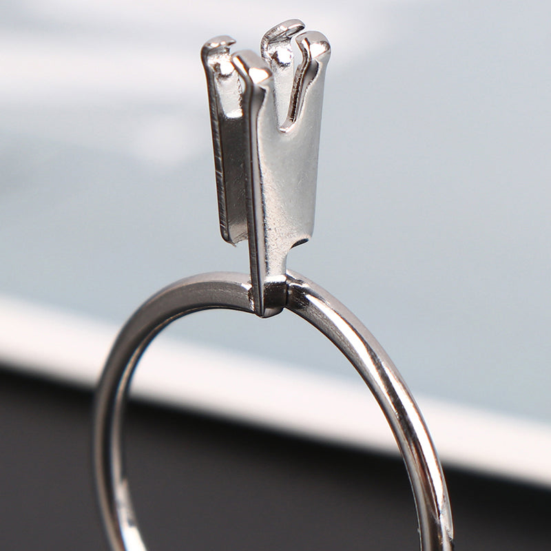 Spring Type Ring Stone Gemstone Diamond Holder Display Ring Diamond Four-Claw Gemstone Claw Meson Holder Jewelry Tool Equipments