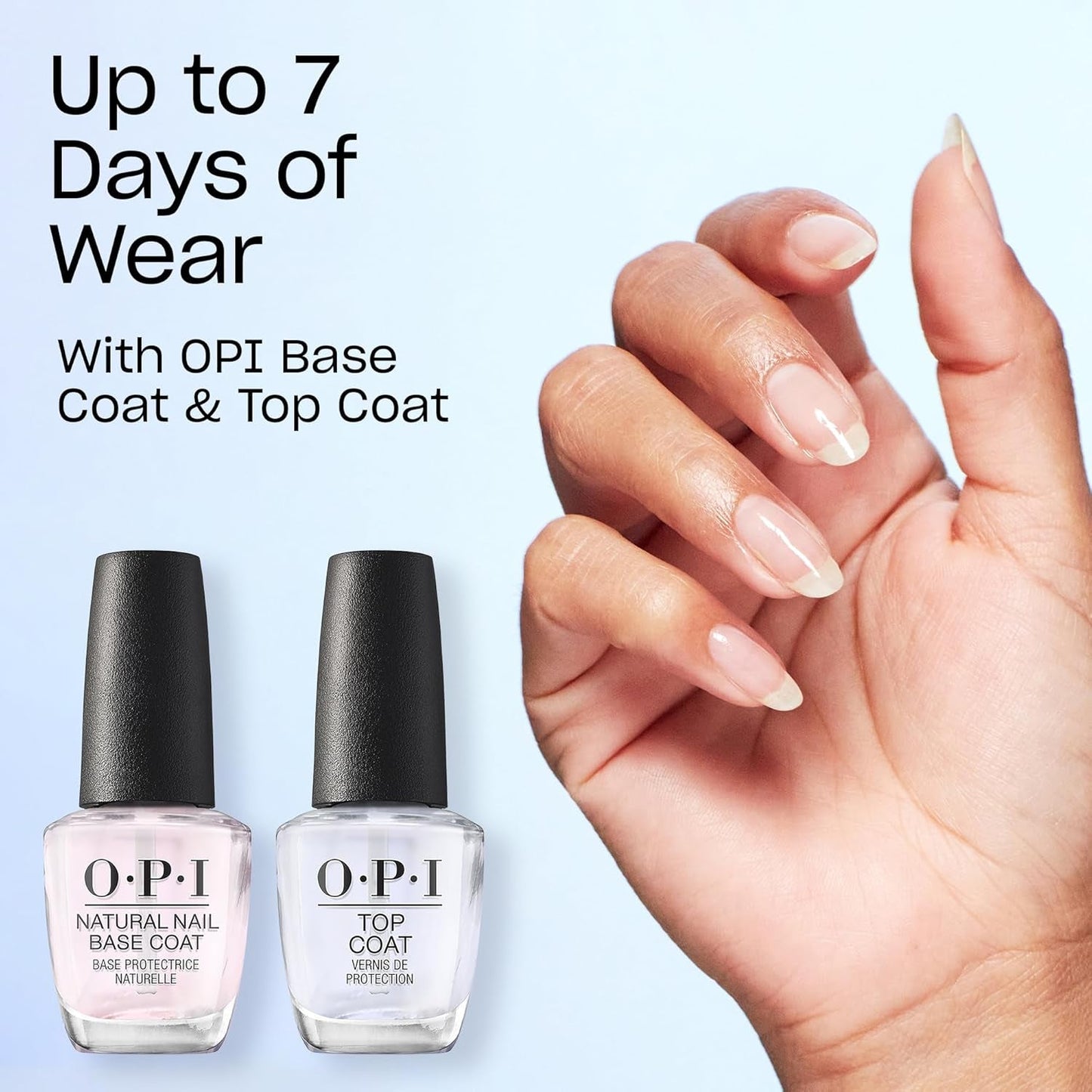 OPI Nail Lacquer Nail Polish | Opaque Light Purple Crème Chip Resistant Nail Polish | Vegan, Fast Drying, Streak Free