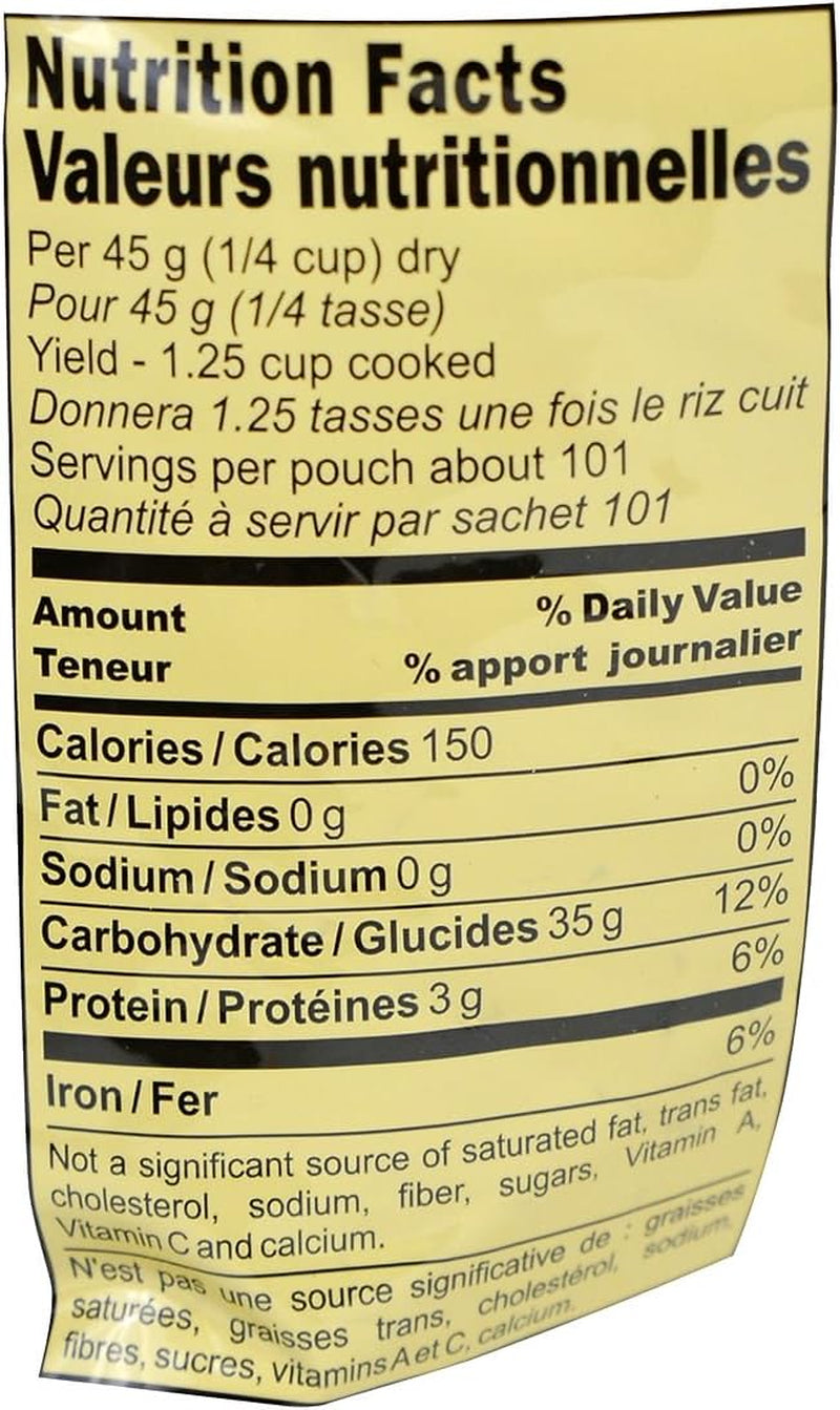 '- White Basmati Rice - Classic, 10 Pound