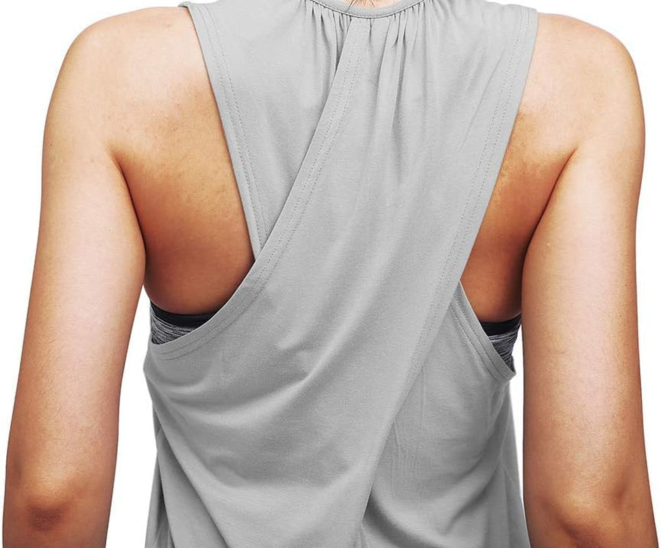 Workout Tops for Women Yoga Athletic Shirts Tank Tops Gym Summer Workout Clothes