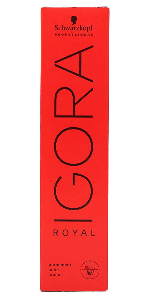 '- Igora Royal Permanent Hair Color 4-0 Medium Brown 2.1 Oz.
