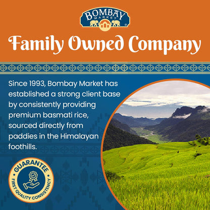 White Basmati Rice - Aromatic & Nutty Flavor Basmati Rice - Long Grain Rice Basmati (10 Pound Bag)