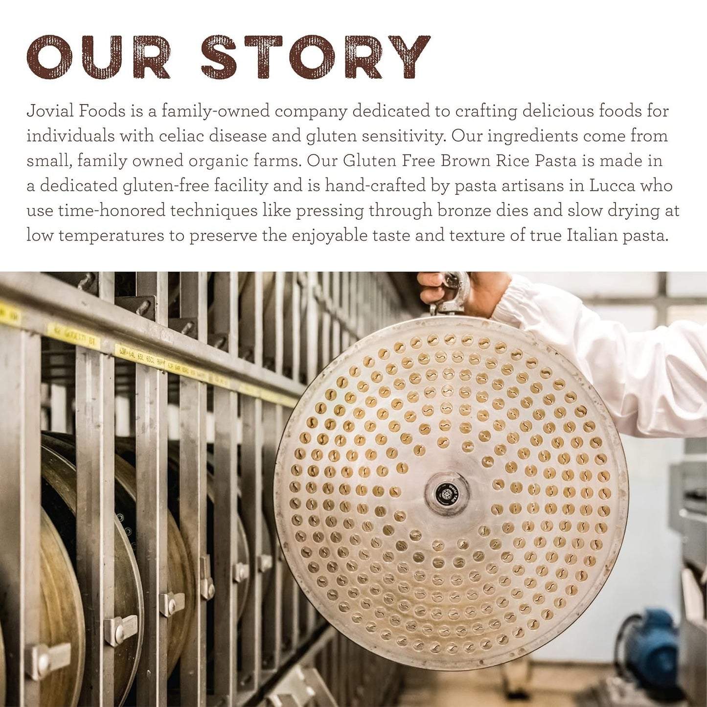 Whole Grain Brown Rice Penne Pasta - Whole Grain Pasta, Organic Pasta, Gluten Free, Dairy Free, Brown Rice Pasta, Made in Italy - 12 Oz, 4 Pack