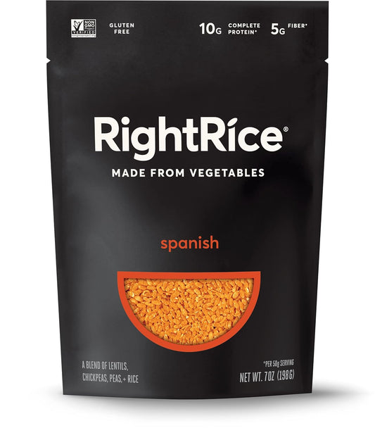 '- Spanish (7Oz. Pack of 1) - Made from Vegetables - High Protein, Vegan, Non GMO, Gluten Free