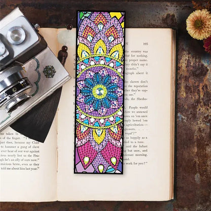100 Styles DIY Butterfly Flower Diamond Painting Tassel Leather Bookmark 5D Fashion Cross Stitch Craft Christmas Gift @#A11