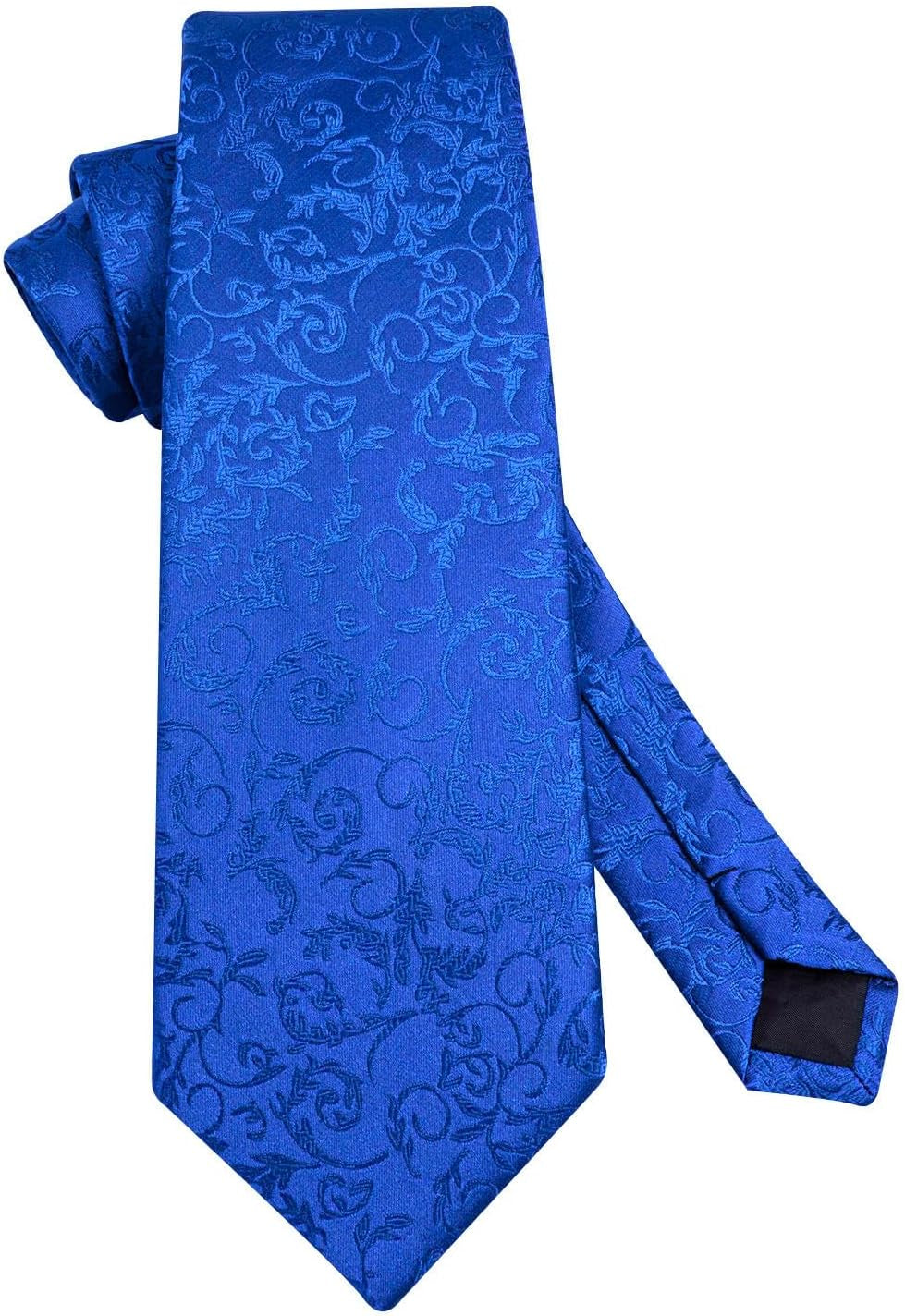 Ties for Men Paisley Floral Tie Handkerchief Classic Woven Business Formal Necktie and Pocket Square Set Wedding