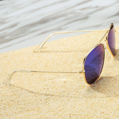 Aviator Sunglasses for Men Women Classic Polarized UV400 Protection