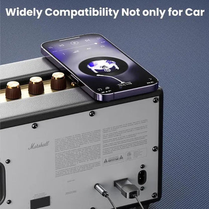 Toocki USB Bluetooth 5.0 Aux Adapter Wireless Car Receiver 3.5Mm Jack Audio Handsfree for Car Kit Speaker Transmitter